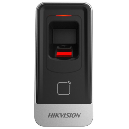 Comprar HIKVISION ACCESS CONTROL DS-K1201AMF Lector Huellas Dactilares Tarjeta Mifare M1 Montaje Superficie Zumbador Tamper Hikvision
