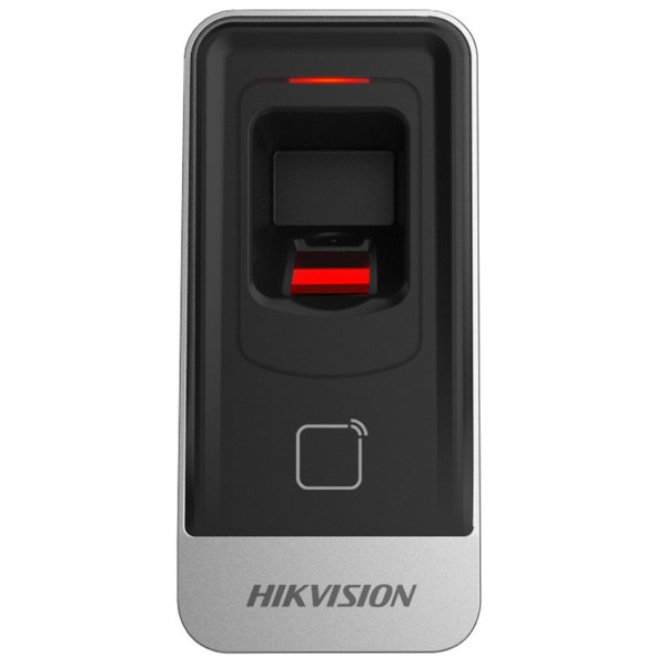 HIKVISION ACCESS CONTROL DS-K1201AMF Lector Huellas Dactilares Tarjeta Mifare M1 Montaje Superficie Zumbador Tamper Hikvision