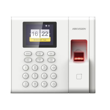 Comprar HIKVISION ACCESS CONTROL DS-K1A8503EF Control de presencia Hikvision. Huella, tarjeta EM y teclado