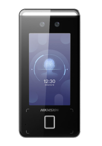 HIKVISION ACCESS CONTROL DS-K1T341AMF-S Terminal de reconocimiento Facial Tarjeta Mifare Huella Pantalla Táctil 4.3" Hikvision (1)