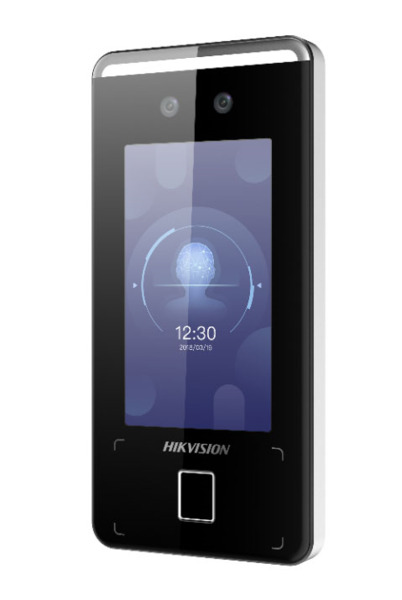 HIKVISION ACCESS CONTROL DS-K1T341AMF-S Terminal de reconocimiento Facial Tarjeta Mifare Huella Pantalla Táctil 4.3" Hikvision