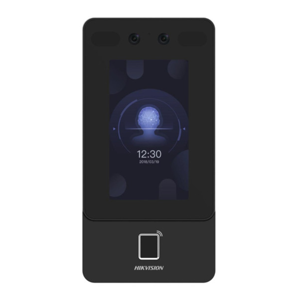 HIKVISION ACCESS CONTROL DS-K1T342MFWX-E1 Lector biométrico autónomo de control de acceso y presencia PoE de reconocimiento faci