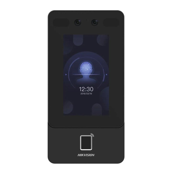 HIKVISION ACCESS CONTROL DS-K1T342MFX Terminal accesos Reconocimiento facial tarjeta Mifare huella pantalla táctil 4.3" Cámara 2