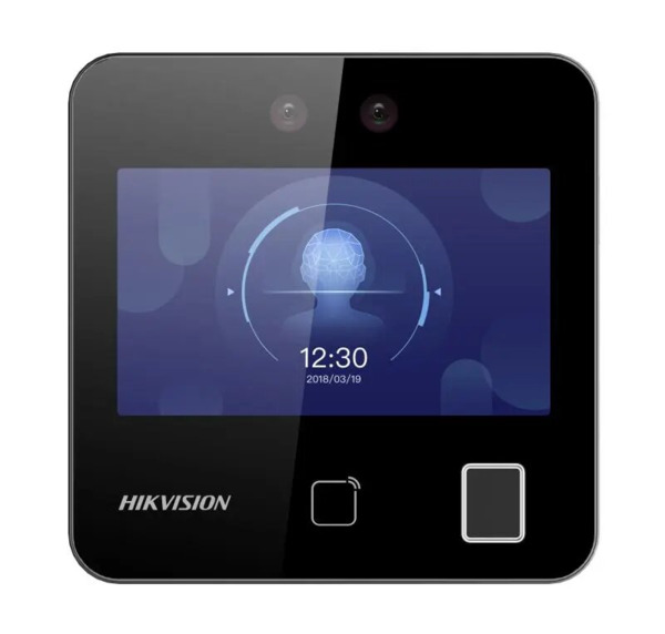 HIKVISION ACCESS CONTROL DS-K1T343MFX Terminal de Control de acceso y presencia Reconocimiento Facial Huella Contraseña y Tarjet