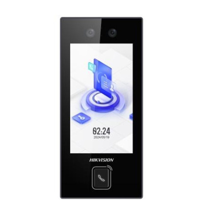 Comprar HIKVISION ACCESS CONTROL DS-K1T344MBWX-E1/Europe BV Terminal de acceso facial de la serie Value pantalla táctil LCD 4,5" gran angular 2MP módulo de lectura de tarjetas M1 integrado