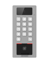 HIKVISION ACCESS CONTROL DS-K1T502DBFWX-C Terminal 2en1 Autónomo Exterior Hik-Connect Cámara 2MP Lector huella Acceso tarjeta/te