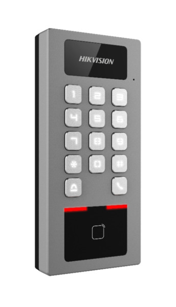 HIKVISION ACCESS CONTROL DS-K1T502DBWX Terminal 2en1 Autónomo Exterior APP Hik-Connect. Control Acceso tarjeta/teclado Audioport (1)