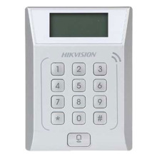 HIKVISION ACCESS CONTROL DS-K1T802M Terminal autónomo de accesos con teclado y pantalla LCD Hikvision Mifare. TCP/IP