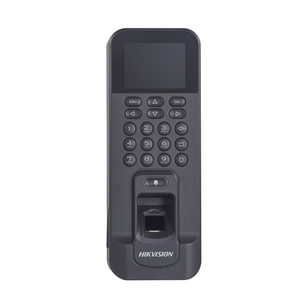 HIKVISION ACCESS CONTROL DS-K1T804AMF Terminal Control acceso/presencia con pantalla y teclado. Lector Huellas Proximidad Tarjet