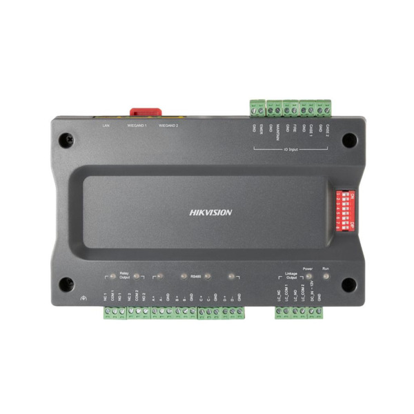 HIKVISION ACCESS CONTROL DS-K2210 Controlador maestro ascensores / Acceso 128 pisos Huella Tarjeta / IVMS4200 Web / 2 lectores