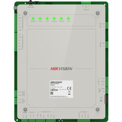 Comprar HIKVISION ACCESS CONTROL DS-K2621X(P) Controladora acceso multi-identificación facial, huella, tarjeta, QR o PIN. 1 puerta