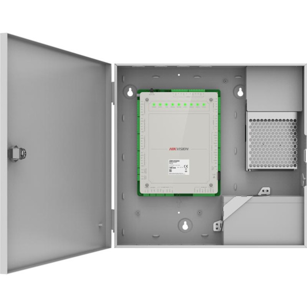 HIKVISION ACCESS CONTROL DS-K2622X Controladora acceso multi-identificación facial, huella, tarjeta, QR o PIN. 2 puertas con caj (1)