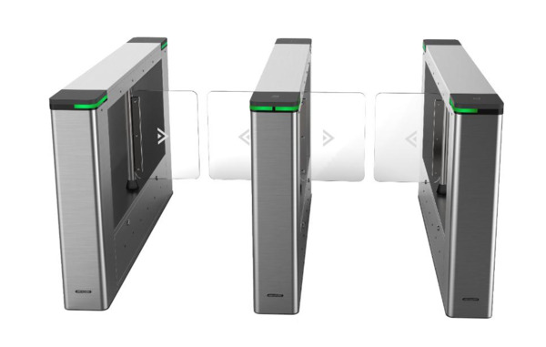 HIKVISION ACCESS CONTROL DS-K3B501SX-R/M-Dp Barrera oscilante/batiente módulo derecho M1 Vidrio acrílico (1)