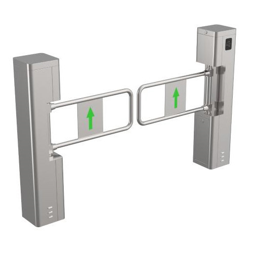 HIKVISION ACCESS CONTROL DS-K3BC411X-L/M-Dp110 Torno-Barrera Control acceso Oscilante izquierda M Orificio instalación FRT Metac