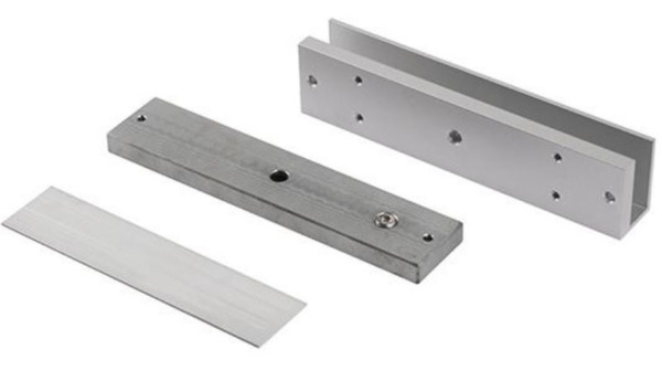HIKVISION ACCESS CONTROL DS-K4H250-U Soporte U para cerradura electromagnética DS-K4H250 Hikvision (3)