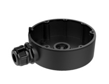 HIKVISION ACCESSORIES DS-1280ZJ-DM18(Black) Caja de conexiones Black para domo Hikvision