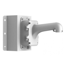 HIKVISION ACCESSORIES DS-1604ZJ-BOX-CORNER Soporte para pared con caja de conexiones, espacio para fuente de 24VAC/3A y adaptado