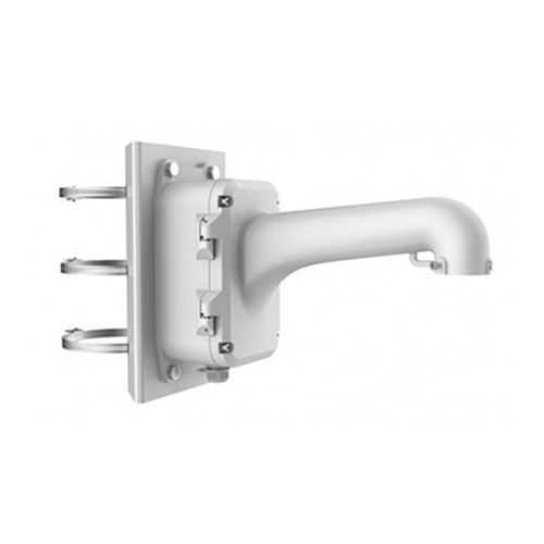 HIKVISION ACCESSORIES DS-1604ZJ-BOX-POLE Soporte para poste/mástil/báculo con caja de conexiones, espacio para fuente de 24VAC/3