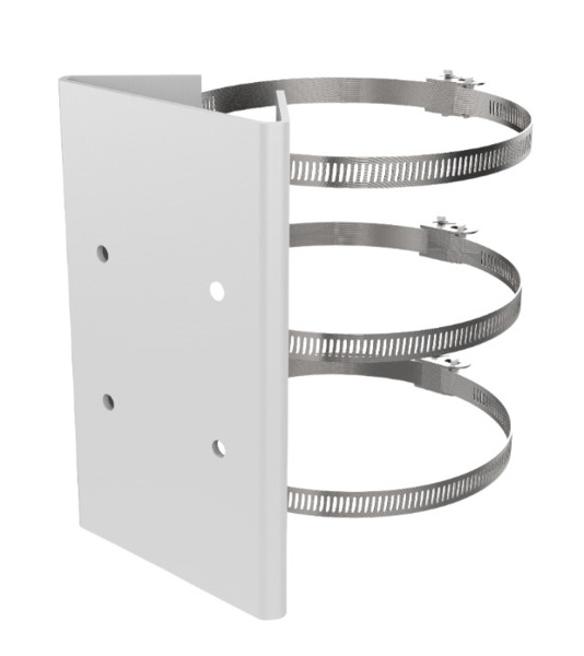 HIKVISION ACCESSORIES DS-1673ZJ Soporte de montaje en poste horizontal para Cámaras Domo PTZ y PanoVu Hikvision