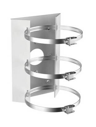 Comprar HIKVISION ACCESSORIES DS-2904ZJ Soporte de montaje de poste para cámaras Hikvision / Uso interior y exterior Hikvision