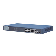 HIKVISION ACCESSORIES DS-3E0518P-E Switch PoE no administrado Gigabit 16 puertos 1 RJ45 1 fibra óptica SFP Hikvision