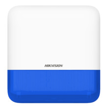 HIKVISION ALARMS DS-PS1-E-WE (Blue Indicator) Sirena inalámbrica de exterior compatible 868 Mhz Hikvision AXPRO Indicador Azul
