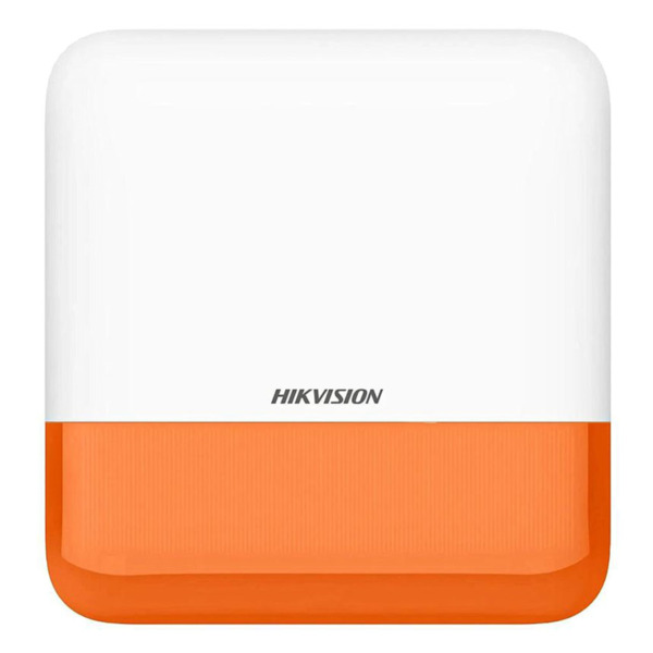 HIKVISION ALARMS DS-PS1-E-WE(Amber Indicator) Sirena inalámbrica de exterior compatible 868 Mhz Hikvision AXPRO Indicador Ámbar