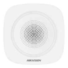 HIKVISION ALARMS DS-PS1-I-WE (Blue Indicator) Sirena inalámbrica de interior compatible 868 Mhz Hikvision AXPRO Indicador Azul