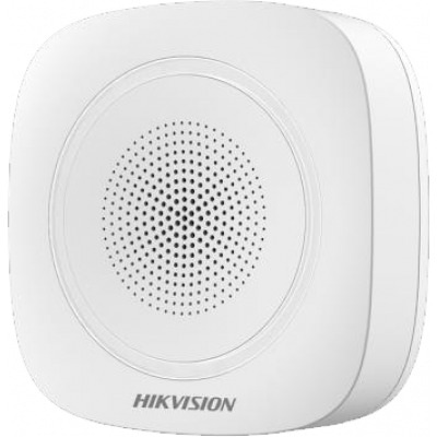 HIKVISION ALARMS DS-PS1-I-WE (Red Indicator) Sirena inalámbrica de interior compatible 868 Mhz Hikvision AXPRO Indicador Rojo (1)