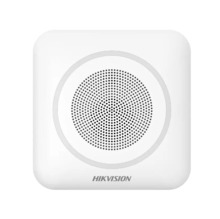 HIKVISION ALARMS DS-PS1-II-WE/Blue@ Sirena inalámbrica interior audio bidireccional 868 MHz LED Sonido 110 dB Batería larga dura
