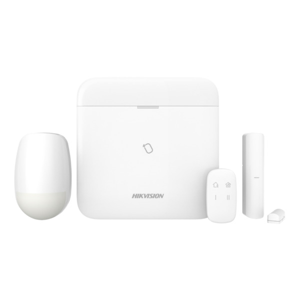 HIKVISION ALARMS DS-PWA96-Kit-WE Kit PROMO AXPRO 868MHz 96 zonas Hikvision Panel + Detector + Mando + Contacto