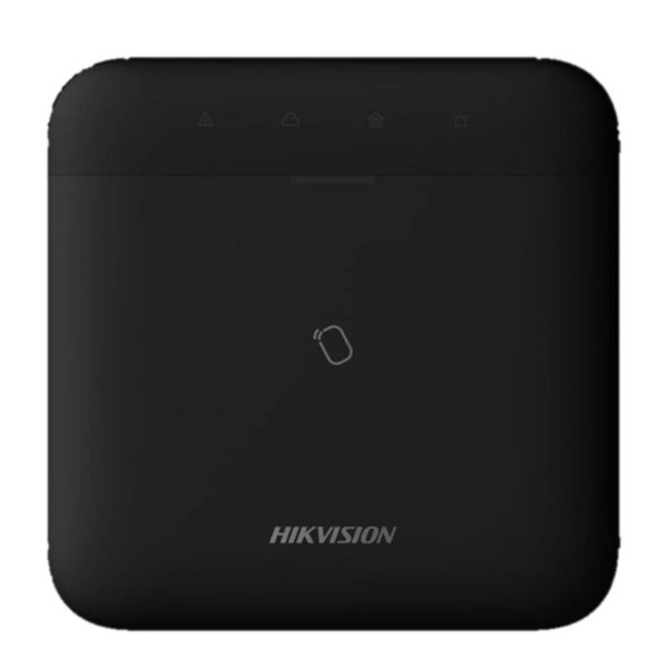 HIKVISION ALARMS DS-PWA96-M-WE(Black) Panel alarma inalámbrico 96 zonas 868MHz. 3G/4G. HUB AXPRO Tri-X 2 vías. Lector tarjetas R