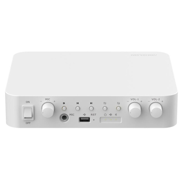 HIKVISION AUDIO DS-QAE1A80G1-VB Amplificador IP de 2 zonas de 80W