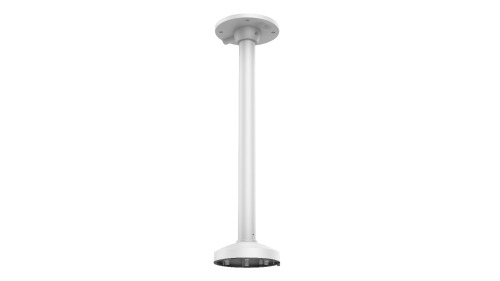 HIKVISION BASIC DS-1271ZJ-140 Soporte de techo para mini-domo con tapa adaptadora Ø140mm. Diámetro 150mm. Longitud 565mm.