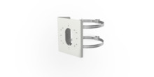 HIKVISION BASIC DS-1275ZJ-S-SUS Accesorio de poste de acero inoxidable. Diámetro ajustable: 62-127mm. Dimensiones: 131,6 × 44,3