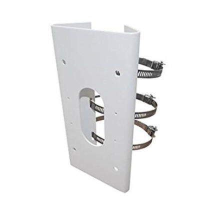 Comprar DS-1475ZJ-SUS Accesorio de poste de acero inoxidable. Color Blanco. Dimensiones: 250 × 127 × 46 mm