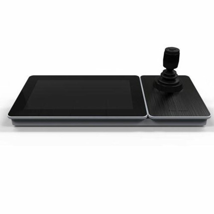 Comprar DS-1600KI(B) Teclado IP WiFi con joystick de 3 ejes, para control de DVR/NVRs y domos HIKVISION, pantalla LCD de 10", hasta 16ch visión directo, salida HDMI
