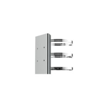 HIKVISION BASIC DS-1673ZJ-P Soporte de poste para cámaras exterior. Acero inoxidable. Color Gris Platino. Diámetro ajustable pos