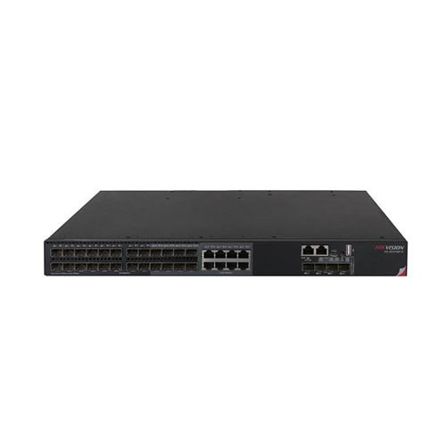 HIKVISION BASIC DS-3E3728F-H Switch Core de 28 puertos: 24 SFP Gb (8 Combo) + 4x 10Gb SFP. Gestionable L3 (Web/Anillo/Stack). 23