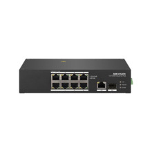 HIKVISION BASIC DS-3T0310HP_NOPWUNIT Switch 8 puertos PoE+(HiPoE) cobre 10/100 + 2 cobre GB. Hi-PoE 60W(1), PoE+ 30W(2-8) Max 11