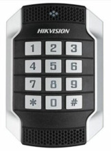 HIKVISION BASIC DS-K1104MK Teclado con lector Mifare con teclado, antivandálico de exterior IP65 y IK10.