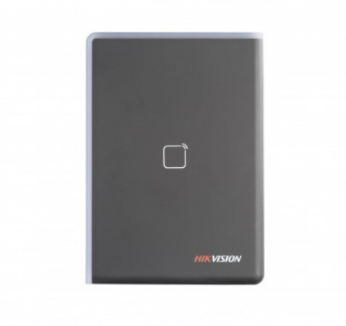 HIKVISION BASIC DS-K1108AM Lector de tarjetas Mifare IP 65, comunica vía RS485 o Wiegand (26/34)