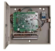 HIKVISION BASIC DS-K2601T Controladora de 1 puerta con caja y fuente. 1 relé de puerta. 2 lectores Wiegand o 2 lectores RS485.