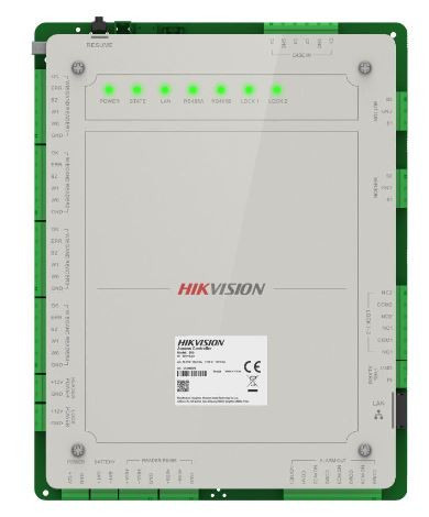 HIKVISION BASIC DS-K2621X-P Controladora PRO para 1 puerta, solo electrónica. Webserver, TCP/IP, RS485, Wiegand 26/34 y OSDP.