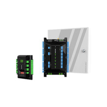 HIKVISION BASIC DS-K2708X Controladora Ultra para 8 puertas con caja y fuente. TCP/IP, RS485 y Wiegand. Conformada por (2) DS-K2
