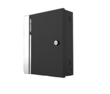 HIKVISION BASIC DS-K2804 Controladora de 4 puerta con caja y fuente. 4 relé de puertas. 4 lectores Wiegand (Solo RFID)