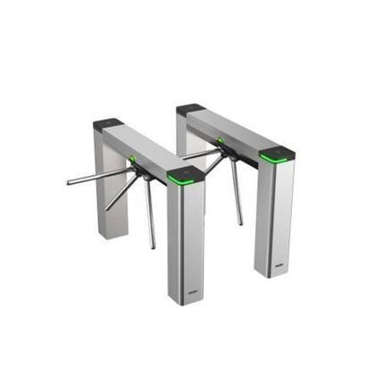 Comprar DS-K3G501X-R-M-DM55 Torniquete trípode bidireccional derecho de acero inoxidable. Incluye controladora y lector de proximidad Mifare.