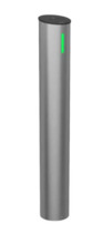 HIKVISION BASIC DS-K7CRT01-D Poste recolector de tarjetas con lector RS485 Mifare/Desfire incorporado.