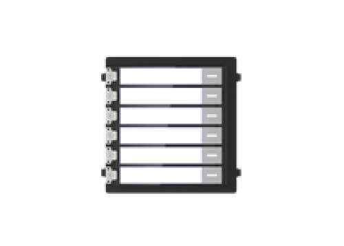 HIKVISION BASIC DS-KD-KK Módulo 6 botones para videoporteros IP modulables de Hikvision