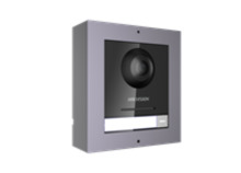 HIKVISION BASIC DS-KD8003-IME1/SURFA Kit de módulo principal de videoportero IP modulable de exterior de 1 pulsador de llamada.